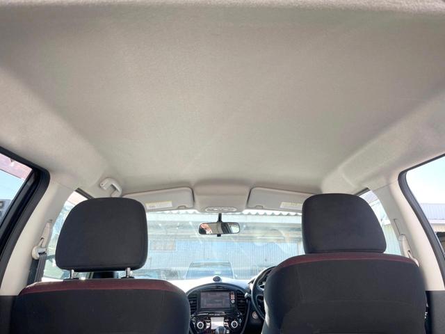 ジューク １５ＲＸ　タイプＶ　純正ＳＤナビ　バックカメラ　スマートキー　ＨＩＤヘッド　ＥＴＣ　純正１７インチアルミ　オートライト　オートエアコン　Ｂｌｕｅｔｏｏｔｈ　ＤＶＤ再生（37枚目）