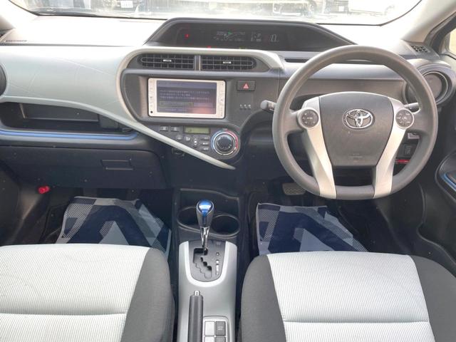 アクア Ｓ　純正ＳＤナビ　バックカメラ　禁煙車　ドラレコ　コーナーセンサー　スマートキー　ＥＴＣ　モデリスタ１５インチアルミ　オートライト　オートエアコン　Ｂｌｕｅｔｏｏｔｈ　ＣＤ　ＤＶＤ再生　地デジ（2枚目）