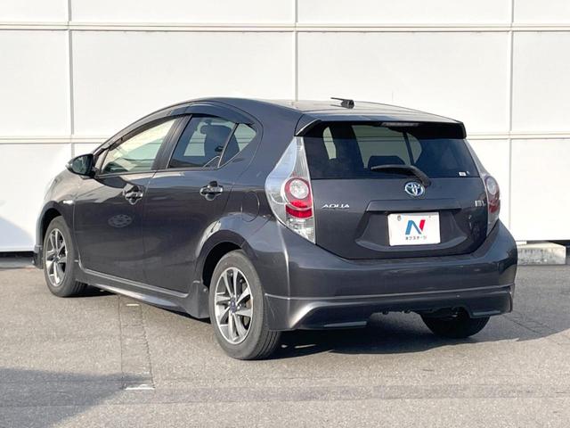 アクア Ｓ　純正ＳＤナビ　バックカメラ　禁煙車　ドラレコ　コーナーセンサー　スマートキー　ＥＴＣ　モデリスタ１５インチアルミ　オートライト　オートエアコン　Ｂｌｕｅｔｏｏｔｈ　ＣＤ　ＤＶＤ再生　地デジ（40枚目）