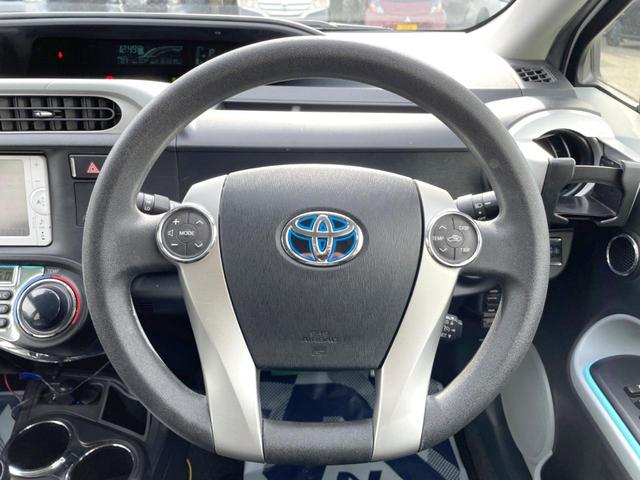 アクア Ｓ　ＳＤナビ　バックカメラ　禁煙車　スマートキー　ＥＴＣ　クルコン　オートライト　オートエアコン　Ｂｌｕｅｔｏｏｔｈ　地デジ（21枚目）