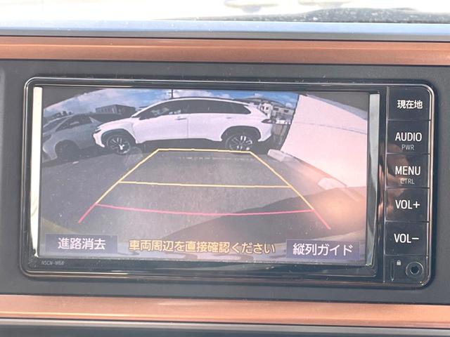 パッソ モーダ 純正SDナビ バックカメラ 衝突被害軽減システム 禁煙車 コーナーセンサー スマートキー LEDヘッド ビルトインETC 車線逸脱警報 オートライト オートエアコン Bluetooth CD 地デジ(4枚目)