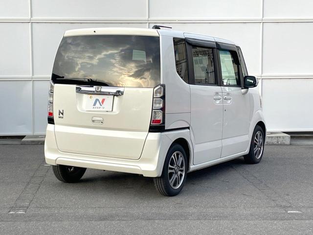 N-BOX G ターボSSパッケージ ターボ 両側電動ドア 純正SDナビ バックカメラ 禁煙車 スマートキー HIDヘッド ETC クルコン 純正14インチアルミ オートライト オートエアコン Bluetooth CD DVD再生(17枚目)