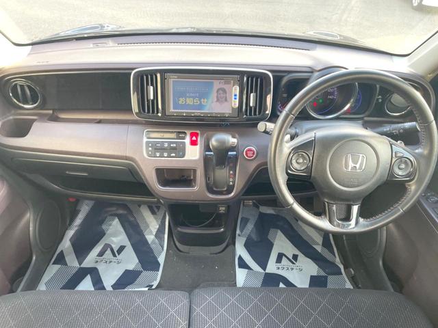 N-ONE プレミアム ツアラー・Lパッケージ 純正SDナビ バックカメラ 禁煙車 スマートキー HIDヘッド クルコン 純正15インチアルミ オートライト オートエアコン Bluetooth CD DVD再生 地デジ パドルシフト(2枚目)