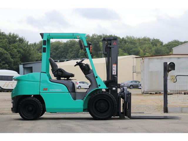国産車その他 他 日本 三菱 ３トン ディーゼル オートマ 回転フォーク ...