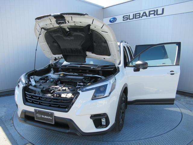 フォレスター ＸＴ－エディション　パワーリヤゲート付き　リヤガラス５面フイルム施工　ルーフレール　８インチメモリーナビ　ナビ連動前後録画型ドラレコ　リバース連動ドアミラー　ドアミラーメモリーオート格納機能　ステアリングヒーター（59枚目）