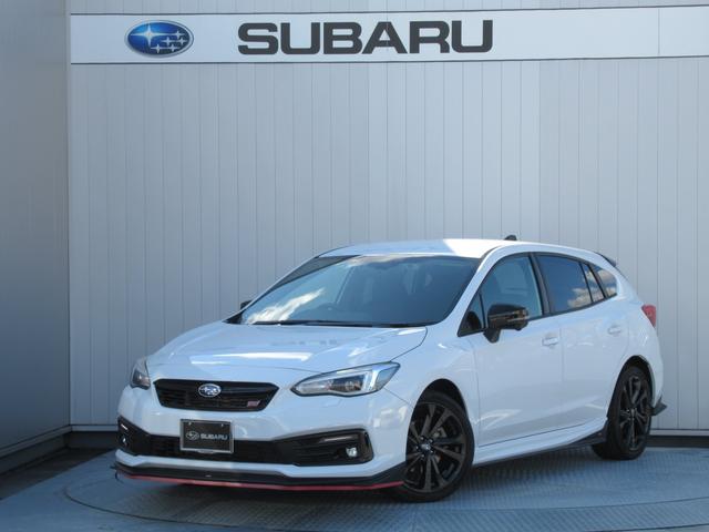 インプレッサスポーツ STIスポーツ アイサイト搭載車 アイサイトセイフティプラス 8インチメモリーナビゲーション ナビ連動ETC 前後録画型ドラレコ ステアリング連動バックカメラ スバルリヤビークルディテクション サイドビューモニター フロントカメラ(3枚目)