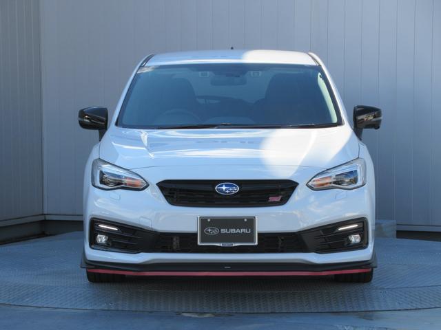 インプレッサスポーツ STIスポーツ アイサイト搭載車 アイサイトセイフティプラス 8インチメモリーナビゲーション ナビ連動ETC 前後録画型ドラレコ ステアリング連動バックカメラ スバルリヤビークルディテクション サイドビューモニター フロントカメラ(6枚目)