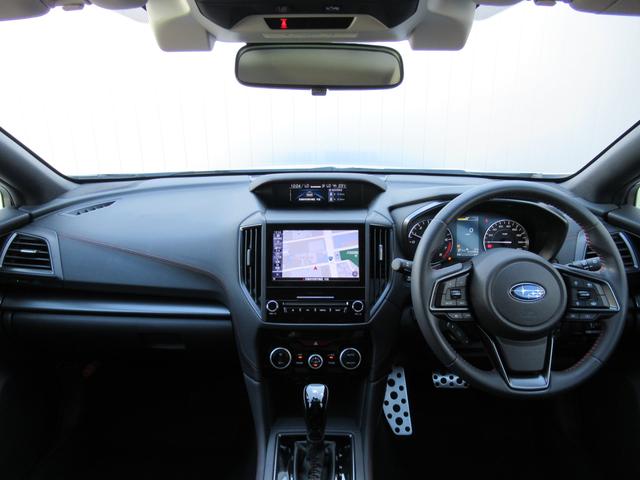 インプレッサスポーツ STIスポーツ アイサイト搭載車 アイサイトセイフティプラス 8インチメモリーナビゲーション ナビ連動ETC 前後録画型ドラレコ ステアリング連動バックカメラ スバルリヤビークルディテクション サイドビューモニター フロントカメラ(9枚目)