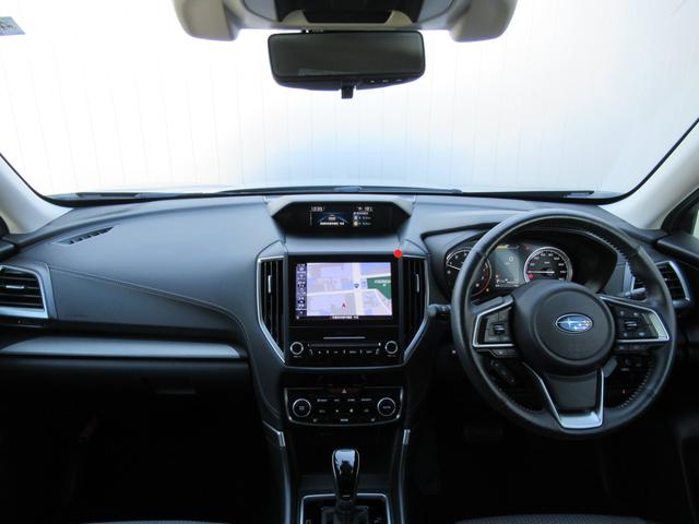フォレスター Ｘ－エディション　アイサイト搭載車　ルーフレール付き　８インチメモリーナビゲーション　パワーリヤゲート　リバース連動ドアミラー　ドアミラーオート格納機能　ハンドルヒーター　サイドビューモニター　前後録画型ドライブレコーダー（9枚目）