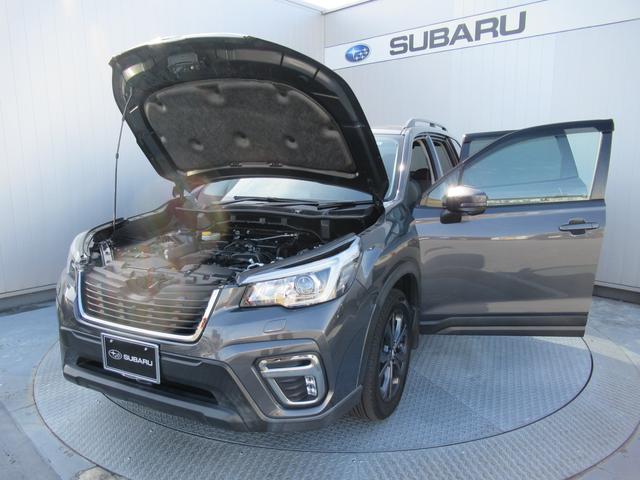 フォレスター Ｘ－エディション　アイサイト搭載車　ルーフレール付き　８インチメモリーナビゲーション　パワーリヤゲート　リバース連動ドアミラー　ドアミラーオート格納機能　ハンドルヒーター　サイドビューモニター　前後録画型ドライブレコーダー（57枚目）