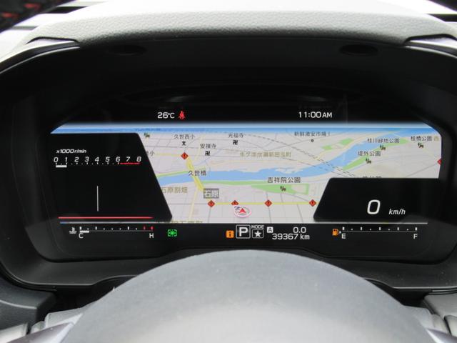 レヴォーグ ＳＴＩスポーツ　ＥＸ　アイサイトＸ搭載車　スマートリヤビューミラー　ＺＦ製電子制御ダンパー　ドライブモードセレクト　ＳＴＩロゴ入り大型マフラーカッター　レッドステッチ入りボルドー色本革スポーツシート（16枚目）