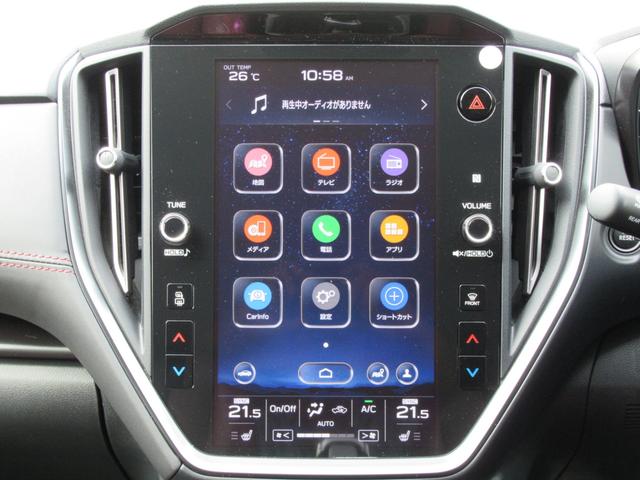 レヴォーグ ＳＴＩスポーツ　ＥＸ　アイサイトＸ搭載車　スマートリヤビューミラー　ＺＦ製電子制御ダンパー　ドライブモードセレクト　ＳＴＩロゴ入り大型マフラーカッター　レッドステッチ入りボルドー色本革スポーツシート（17枚目）