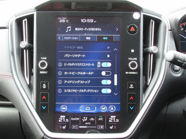 レヴォーグ ＳＴＩスポーツ　ＥＸ　アイサイトＸ搭載車　スマートリヤビューミラー　ＺＦ製電子制御ダンパー　ドライブモードセレクト　ＳＴＩロゴ入り大型マフラーカッター　レッドステッチ入りボルドー色本革スポーツシート（23枚目）