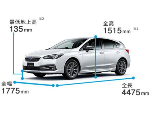 インプレッサスポーツ 2.0i-L アイサイト アドバンスドセイフティパッケージ 前輪駆動2WD 8インチメモリーナビゲーション ナビ連動ETC ステアリング連動バックカメラ スバルリヤビークルディテクション(8枚目)
