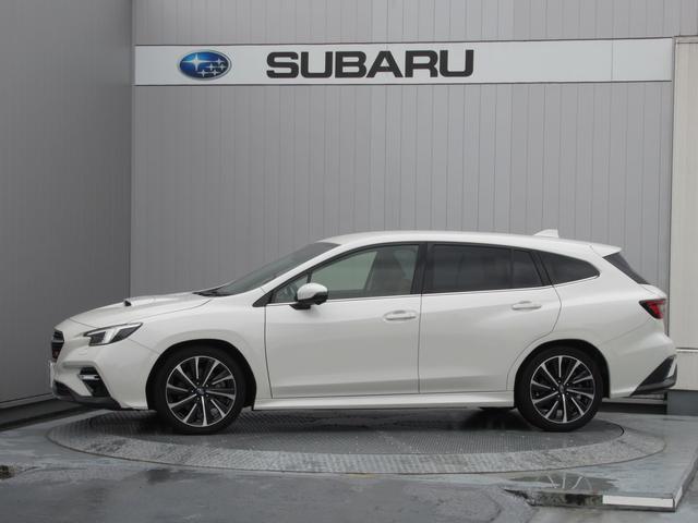 レヴォーグ STIスポーツ EX アイサイトX搭載車 スマートリヤビューミラー ZF製電子制御ダンパー ドライブモードセレクト STIロゴ入り大型マフラーカッター レッドステッチ入りボルドー色本革スポーツシート(5枚目)