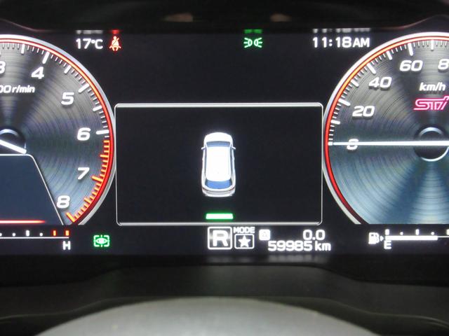 レヴォーグ STIスポーツ EX アイサイトX搭載車 スマートリヤビューミラー ZF製電子制御ダンパー ドライブモードセレクト STIロゴ入り大型マフラーカッター レッドステッチ入りボルドー色本革スポーツシート(19枚目)