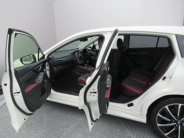 レヴォーグ STIスポーツ EX アイサイトX搭載車 スマートリヤビューミラー ZF製電子制御ダンパー ドライブモードセレクト STIロゴ入り大型マフラーカッター レッドステッチ入りボルドー色本革スポーツシート(31枚目)