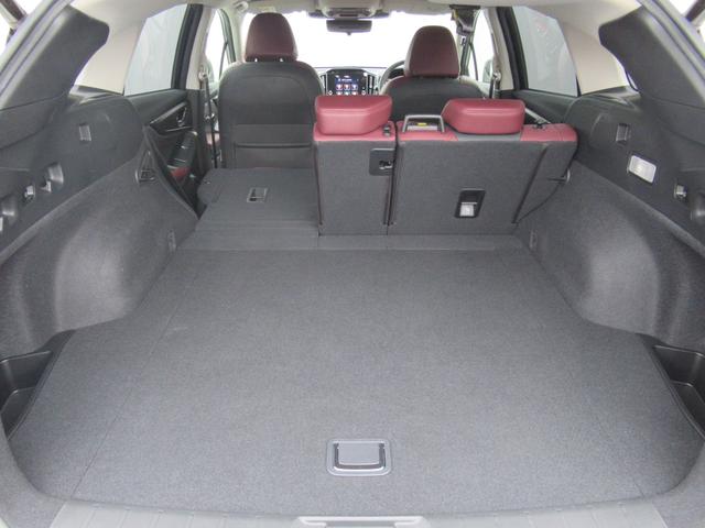 レヴォーグ STIスポーツ EX アイサイトX搭載車 スマートリヤビューミラー ZF製電子制御ダンパー ドライブモードセレクト STIロゴ入り大型マフラーカッター レッドステッチ入りボルドー色本革スポーツシート(51枚目)