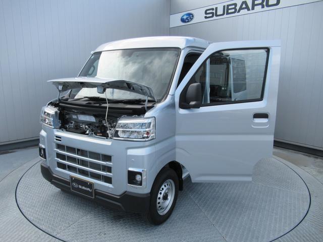 サンバーバン トランスポータースマートアシスト　元社用車　スマートアシスト３搭載　電子制御式４ＷＤ　夜間認識機能　標識認識　路側逸脱警報　ふらつき警報　ハイビームアシスト　前方録画型ドラレコ（40枚目）