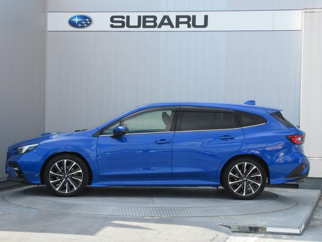 レヴォーグ STIスポーツ EX アイサイトX搭載車 スマートリヤビューミラー ZF製電子制御ダンパー ドライブモードセレクト STIロゴ入り大型マフラーカッター レッドステッチ入りボルドー色本革スポーツシート(5枚目)