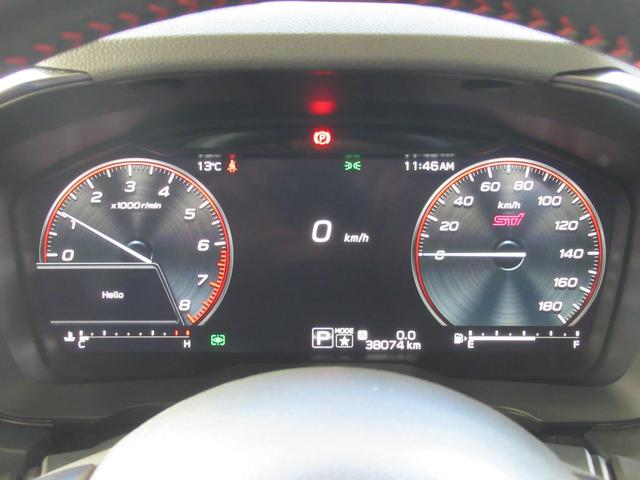 レヴォーグ STIスポーツ EX アイサイトX搭載車 スマートリヤビューミラー ZF製電子制御ダンパー ドライブモードセレクト STIロゴ入り大型マフラーカッター レッドステッチ入りボルドー色本革スポーツシート(14枚目)