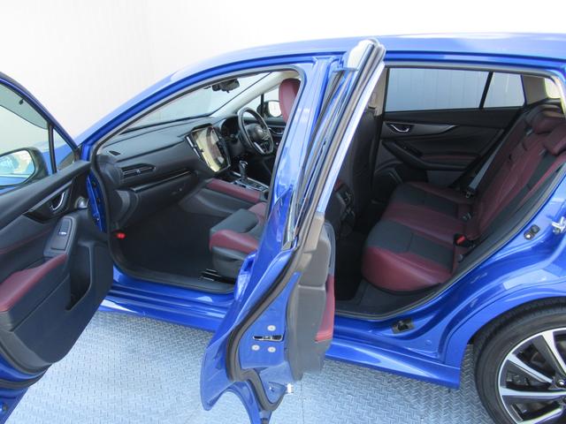 レヴォーグ STIスポーツ EX アイサイトX搭載車 スマートリヤビューミラー ZF製電子制御ダンパー ドライブモードセレクト STIロゴ入り大型マフラーカッター レッドステッチ入りボルドー色本革スポーツシート(31枚目)