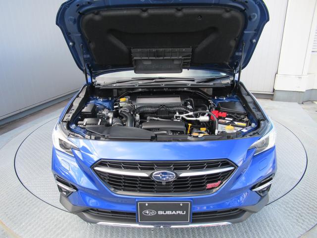 レヴォーグ STIスポーツ EX アイサイトX搭載車 スマートリヤビューミラー ZF製電子制御ダンパー ドライブモードセレクト STIロゴ入り大型マフラーカッター レッドステッチ入りボルドー色本革スポーツシート(63枚目)