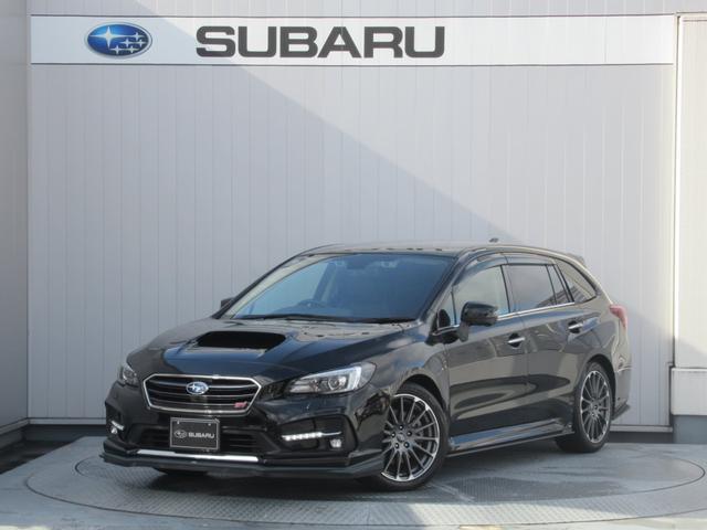 レヴォーグ ２．０ＳＴＩスポーツ　アイサイト　リヤガラスフィルム５面張り施工　８インチメモリーナビ　前後録画型ドラレコ　リヤビークルディテクション　フロントカメラ　サイドビューモニター（3枚目）