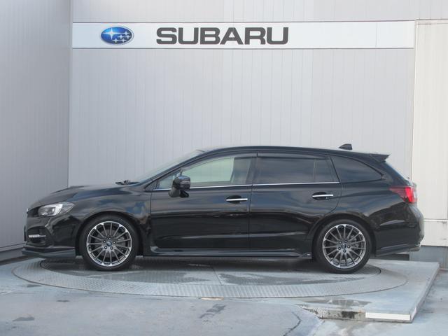 レヴォーグ ２．０ＳＴＩスポーツ　アイサイト　リヤガラスフィルム５面張り施工　８インチメモリーナビ　前後録画型ドラレコ　リヤビークルディテクション　フロントカメラ　サイドビューモニター（5枚目）