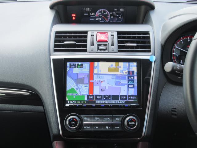 レヴォーグ ２．０ＳＴＩスポーツ　アイサイト　リヤガラスフィルム５面張り施工　８インチメモリーナビ　前後録画型ドラレコ　リヤビークルディテクション　フロントカメラ　サイドビューモニター（14枚目）