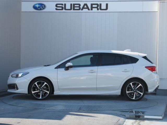 インプレッサスポーツ ２．０ｉ－Ｓ　アイサイト　アイサイトセイフティプラス　８インチメモリーナビゲーション　ナビ連動ＥＴＣ　前後録画型ドラレコ　ステアリング連動バックカメラ　スバルリヤビークルディテクション　サイドビューモニター　フロントカメラ（5枚目）