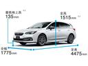 インプレッサスポーツ １．６ｉ－Ｌ　アイサイト　前輪駆動２ＷＤ　８インチダイヤトーン製メモリーナビゲーション　ナビ連動タイプ前後録画型ドライブレコーダー（8枚目）