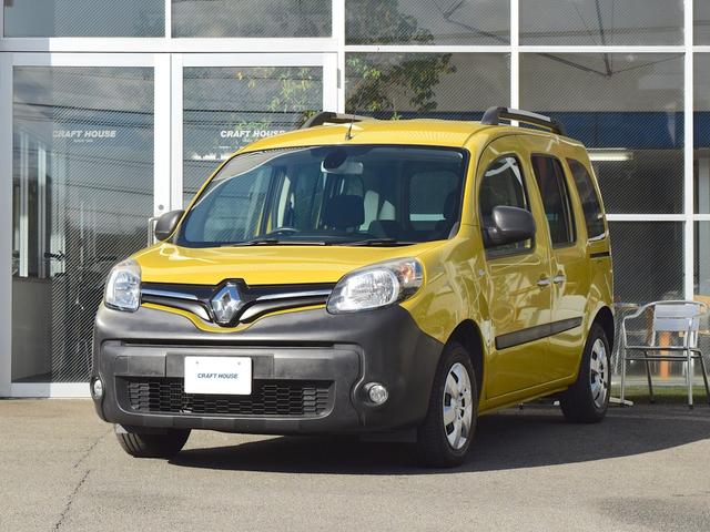 カングー クルール ワンオーナー 禁煙車 ナビ フルセグ Bluetooth/USB DVD/CD ルーフレール リバースチャイム ETC ウッドドアパネル 帆布アームレスト カラーオーダーYourKANGOO(4枚目)