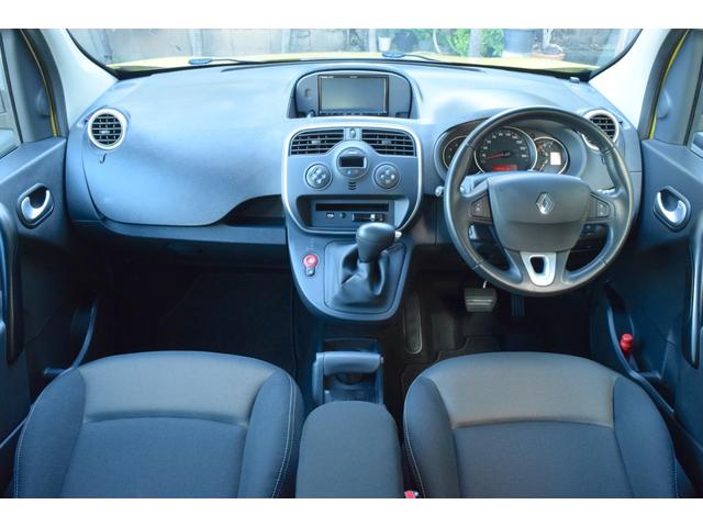 カングー クルール ワンオーナー 禁煙車 ナビ フルセグ Bluetooth/USB DVD/CD ルーフレール リバースチャイム ETC ウッドドアパネル 帆布アームレスト カラーオーダーYourKANGOO(14枚目)