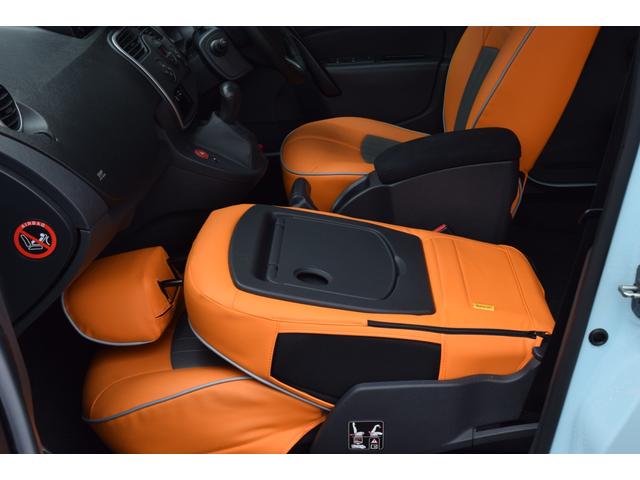 カングー ペイザージュ ワンオーナー 禁煙車 10インチナビTV バックカメラ Bluetooth USB カバナシートカバー シートヒーター ベッドキット ルーフキャリア ETC2.0 ウッドドアパネル 帆布アームレスト(17枚目)