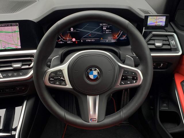 320i Mスポーツ 認定保証・フィオナレッドレザー・シートヒーター・純正オプション19インチAW・ACC・LED・Dアシスト・電動リアゲート・コンフォートアクセス・電動シート・パドルシフト・純正HDDナビ・360度カメラ(13枚目)