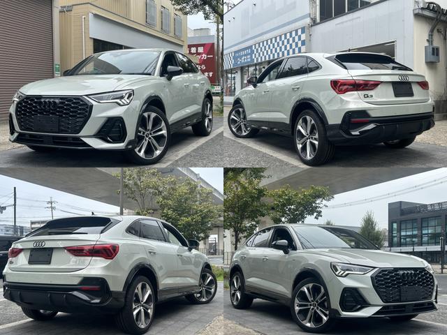 Ｑ３スポーツバック ダイナミックエディション　ユーザー買取　マンハッタングレーフロントエアロバンパー　マンハッタングレーサイドプロテクター　２０インチ５本スポークアルミ　パノラミックビューモニター　スペアスマートキー（3枚目）