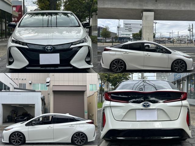 プリウスＰＨＶ Ｓナビパッケージ　純正ナビ　Ｒカメラ　車高調　スマートキー　ＥＴＣ（3枚目）