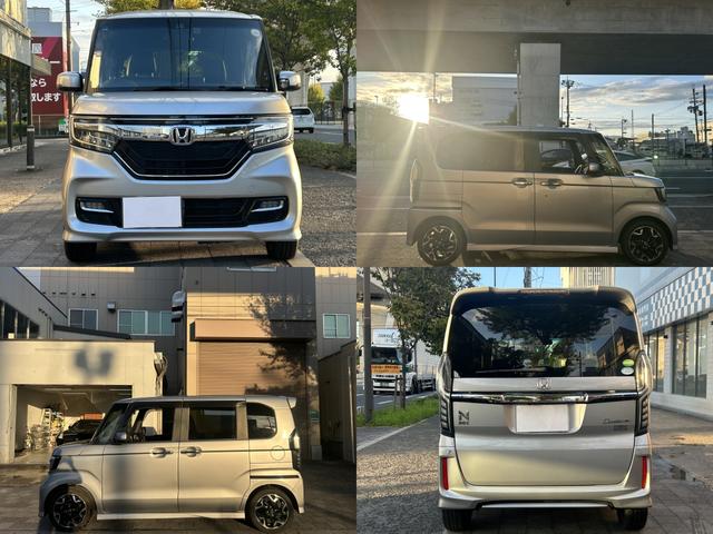 N-BOXカスタム G・Lターボホンダセンシング ユーザー買取 純正8型ナビ(VXU-195NBi)バックカメラ 両側パワースライドドア プライムスムース&トリコットコンビシート ホンダセンシング パドルシフト ETC(3枚目)