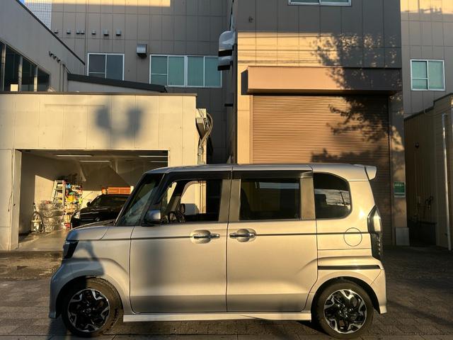 N-BOXカスタム G・Lターボホンダセンシング ユーザー買取 純正8型ナビ(VXU-195NBi)バックカメラ 両側パワースライドドア プライムスムース&トリコットコンビシート ホンダセンシング パドルシフト ETC(22枚目)