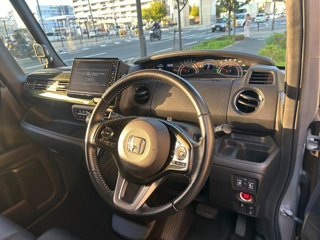 N-BOXカスタム G・Lターボホンダセンシング ユーザー買取 純正8型ナビ(VXU-195NBi)バックカメラ 両側パワースライドドア プライムスムース&トリコットコンビシート ホンダセンシング パドルシフト ETC(43枚目)