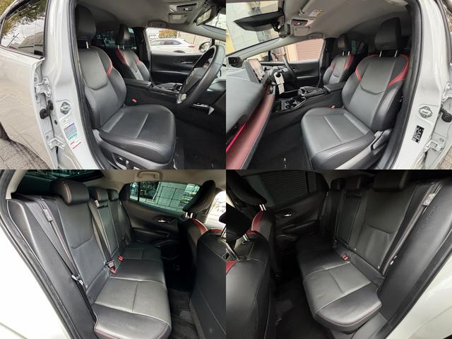 プリウス Ｚ　ユーザー買取　デジタルインナーミラー　レッド加飾付き合皮スポーティーシート　パワーバックドア　パノラミックビューモニター　トヨタセーフティセンス　シートヒーター（7枚目）