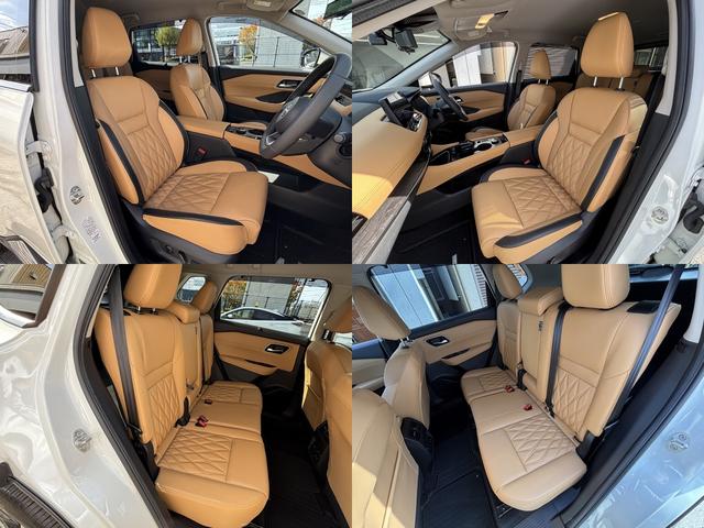 エクストレイル Ｇ　ｅ－４ＯＲＣＥ　ユーザー買取　タンナッパ革シート　プロパイロット　パノラミックビューモニター　ＢＳＭ　デジタルミラー　ハンドルヒーター　前後ドライブレコーダー　シートヒーター　スペアスマートキー（7枚目）