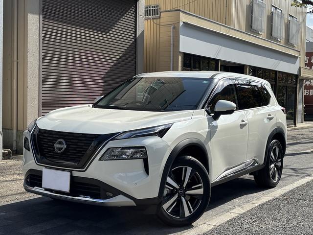 エクストレイル Ｇ　ｅ－４ＯＲＣＥ　ユーザー買取　タンナッパ革シート　プロパイロット　パノラミックビューモニター　ＢＳＭ　デジタルミラー　ハンドルヒーター　前後ドライブレコーダー　シートヒーター　スペアスマートキー（16枚目）