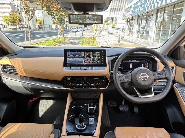 エクストレイル Ｇ　ｅ－４ＯＲＣＥ　ユーザー買取　タンナッパ革シート　プロパイロット　パノラミックビューモニター　ＢＳＭ　デジタルミラー　ハンドルヒーター　前後ドライブレコーダー　シートヒーター　スペアスマートキー（39枚目）