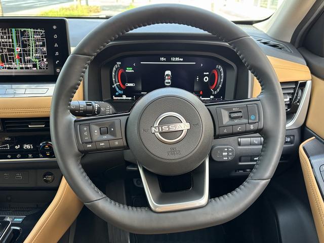 エクストレイル Ｇ　ｅ－４ＯＲＣＥ　ユーザー買取　タンナッパ革シート　プロパイロット　パノラミックビューモニター　ＢＳＭ　デジタルミラー　ハンドルヒーター　前後ドライブレコーダー　シートヒーター　スペアスマートキー（40枚目）