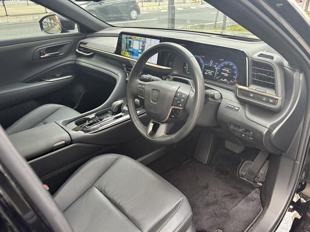 クラウンスポーツ Z ユーザー買取 モデリスタフルエアロ デジタルインナーミラー トヨタチームメイト ワイヤレス充電 パノラミックビューモニター BSM HUD パノラマルーフ スペアスマートキー(36枚目)