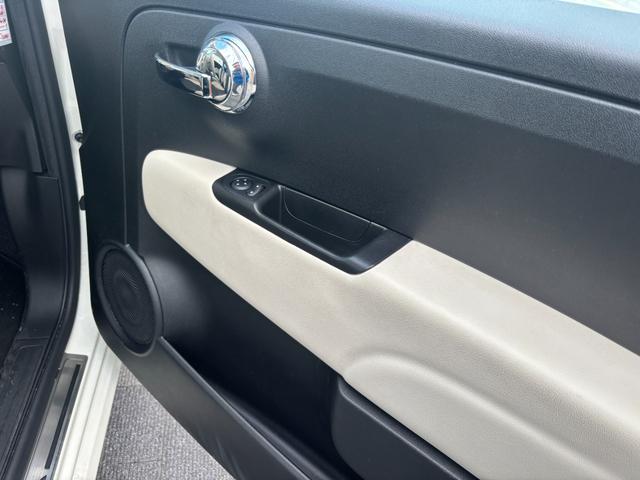 ５００Ｃ ツインエア　ドルチェヴィータ　ユーザー買取　ソフトトップ　幌赤　白黒ハーフレザーシート　ディスプレイオーディオ　パドルシフト　クルーズコントロール　ＥＴＣ　スペアスマートキー（35枚目）