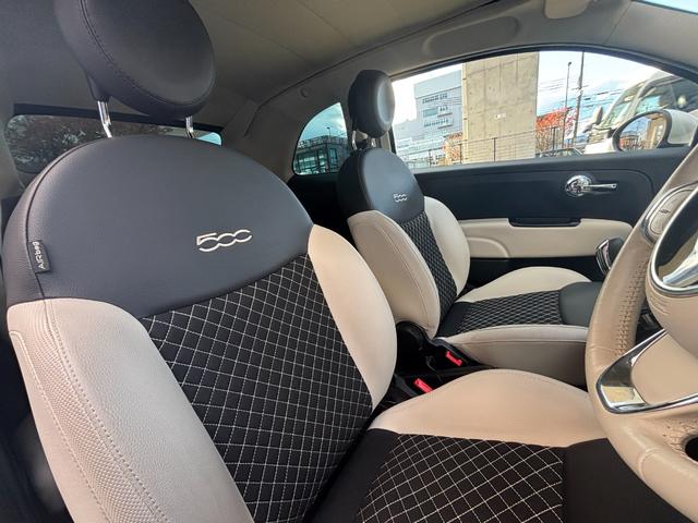 ５００Ｃ ツインエア　ドルチェヴィータ　ユーザー買取　ソフトトップ　幌赤　白黒ハーフレザーシート　ディスプレイオーディオ　パドルシフト　クルーズコントロール　ＥＴＣ　スペアスマートキー（44枚目）