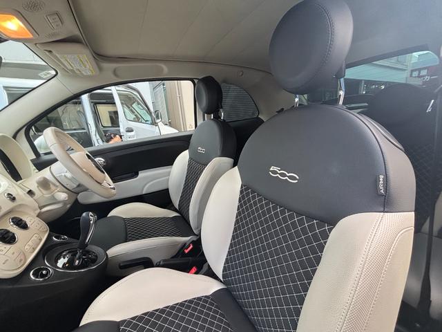 ５００Ｃ ツインエア　ドルチェヴィータ　ユーザー買取　ソフトトップ　幌赤　白黒ハーフレザーシート　ディスプレイオーディオ　パドルシフト　クルーズコントロール　ＥＴＣ　スペアスマートキー（47枚目）